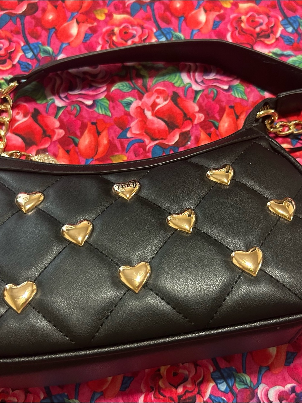 Juicy couture heart hand bag